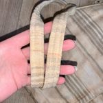 Holiday Time  vintage tapestry beige cream travel shoulder jet bag Photo 4