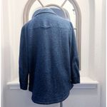 Club Monaco  Cozy Shirt Jacket in Heather Blue, Size XL New w/Tag Retail $249 Photo 6