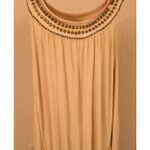 CAbi Egyptian Beaded Neck Tunic Shift Dress M Festival Cosplay Costume Party Photo 0