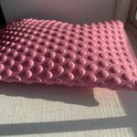 vintage 80’s pink bubble purse clutch with zip closure Photo 2