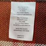 Natural Reflections  Plaid Wide Lapel Open Front Vest Multicolor Medium Photo 8