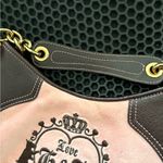 Juicy Couture VINTANGE  Beautiful  Pink and Brown Shoulder Bag Photo 3