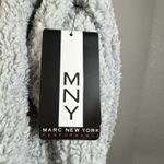 Marc New York Performance Gray Sherpa Pullover Women L Fleece Funnel Neck Cozych Photo 10