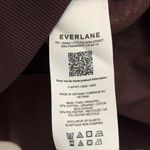 Everlane  Cropped Luxe Fleece Hoodie in Dark Chocolate, Size X-Small Photo 7