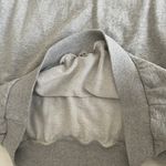 Tennis Prep Bow Ribbon Sweatshirt Gray Photo 4
