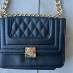 Christian LaCroix Black Quilted Handbag Gold Chain Shoulder strap Photo 3