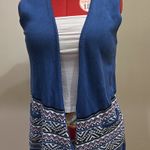 American Living Open Front Vest With Pockets Photo 6