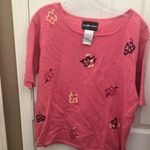 Sag Harbor FINAL MARKDOWN  Embroidered Top large Photo 0