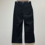 KOTN Egyptian‎ Cotton Crop Wide Leg Trouser Black Size 4 Photo 2