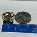 Head 10KT Yellow Gold Clyde Duneier Cat’s With Bow Ring 7 Photo 6