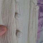 ASOS  CREPE CRINKLE PLEATED STYLE BUTTON FRONT RUFFLE WIDE LEG TANK JUMPSUIT 6 Photo 5