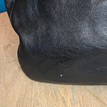 Furla  Hobo Black Pebbled Leather Frieze Snap Trim Medium Shoulder Bag Italy Photo 5