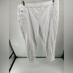 Quacker Factory  white embellished dream jeans size 2X 96% cotton Photo 3