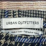 Urban Outfitters  Casey pull on flare pant Houndstooth Black Tan Blue Size S Photo 2