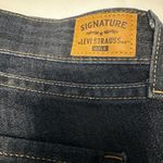 Levi Strauss & CO. Signature Dark Blue Women's Relaxed Jeans Photo 3