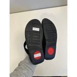 FitFlop Lottie Shimmer Crystal Thong Sandals Black Size EU 38/ US 7 T82-001 Photo 9