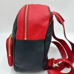 Love moschino classic backpack in black and red Photo 2