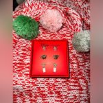 BaubleBar 🎄❤️🎅🏼 Disney Christmas Mickey Hot Choc Milk & Cookie 🥛🍪Earring Set🎄❤️🎅🏼 Photo 0