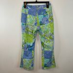 Lilly Pulitzer  Floral Pants 0 Vintage 90s Patchwork Cropped Capri Casual Photo 5