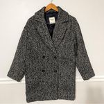 Abercrombie & Fitch • black and gray wool textured jacket sz XXS Photo 6