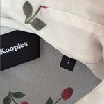 The Kooples Like New Button Front Semi
Sheer Cherry Top Size Small Photo 10