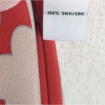 Diane Von Furstenberg  NAIRA ORANGE WHITE SLEEVELESS SILK SHORT DRESS 2 Photo 7