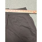 Lululemon Dance Studio Brown Ruched Athletic Pants Unlined Women's Size 8 EUC Photo 4