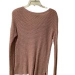 American Eagle  Outfitters Dusty Pink V-Neck Long Sleeve Sweater Size S Photo 3