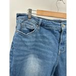 Energie  Light Wash Blue Cotton Blend Denim Distressed Jeans Women's Plus Size 21 Photo 5