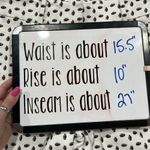 Ann Taylor  Size 6 Signature Slacks Pants Pineapple Print Cream Cropped Mid Rise Photo 9