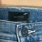 Mother Mid Rise Dazzler Ankle Fray jeans We The Animals 26 Blue Photo 11