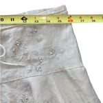 Dollhouse  | Embroidered Linen Sequin Flare Skirt sz M Photo 4