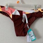 Seafolly NWT  Brazilian Side Cut Bikini Bottoms Tangelo Womens Size 6 Photo 61