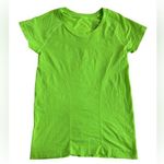 Zella neon green light weight active quick dry tee shirt NWT size small Photo 0