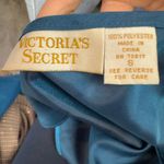 Victoria's Secret Vintage  Satin Shorts Tank Top Sleep Set in Blue‎ Size Small Photo 6