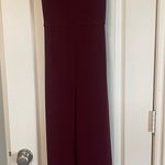 burgundy jumpsuit Red Size XS Photo 2