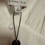 Gianni Bini NWOT Elegant White Button-Down Maxi Dress Photo 4