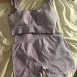 Purple Workout Set Size M Photo 0