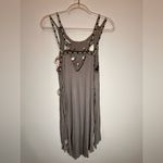 Free People  NWT Embellished Puffs High Low Cotton Top Size Size M Photo 7