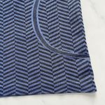 Lululemon Run Swiftly Tech Racerback Heathered Harbor Blue Sz 6 Chevron tank top Photo 8
