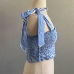 Koch  Cece‎ Smocked Top Size Small EUC Shoulder Ties Photo 1