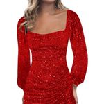 Red Semi Formal Dress Size 6 Photo 0