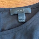 J.Crew Drapey Crepe Tiered Bell Sleeve Top Black Size 6 Photo 4