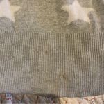 Gray & White Star Cardigan with Pockets size medium Photo 4