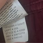 Eddie Bauer EDDIE BAUER Women's Burgundy Corduroy Quilted Jacket Small | EUC Photo 4