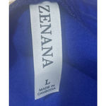 Zenana Outfitters ‎ Cargo Shorts Women Large Blue Elastic Drawstring Waist Casual Outdoor Photo 6