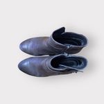 Ecco  Tan Leather Booties  Size 7 Photo 2