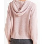 525 America Dusty Pink Shaker Raw Hem Pullover Hoodie - Size - XS Photo 1