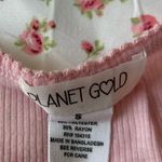 Planet Gold  robbed lettuce trim button top Photo 1