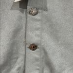 ZARA Women's Metallic Gray High Waist denim romper small Photo 6